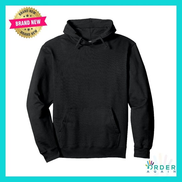 Tops - Graphic Pullover Hoodie Retro Y2K Classic Fit Twill Taped Neck Fresh Style